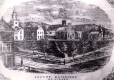 Drawing of Taylor Park and County Buildings 
