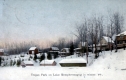 Trojan Park on Lake Memphremagog in Winter