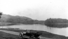 Car Parked near Lake Wantastiquet 