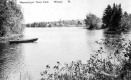 Canoeing on Lower End of Lake Wantastiquet, View from "Point"