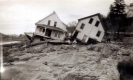 Destroyed Houses in East Barnet after the 1927 Flood