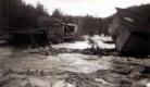Ruined Buildings of Passumpsic Power Plant in the Great Flood