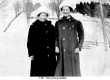 Young Women in an Open, Snowy Field