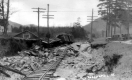 Wrecked Railroad after the Great Flood in Passumpsic