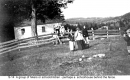 Hikers near Schoolhouse