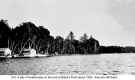 Boathouses on Black's Point, Caspian Lake
