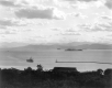 View of Four Brothers Islands on Lake Champlain Looking West