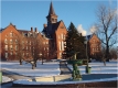 Fountain on the University of Vermont Green