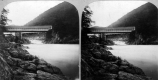 Connecticut River in Bellows Falls from Below