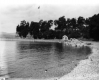 Shoreline just below Shelburne House at Shelburne Farms