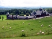Farm Barn at Shelburne Farms from Behind