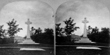 Bishop Hopkins Monument in Front of Institute