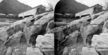 Water Works on Granite, Covered Bridge in Background