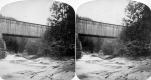 Covered Bridge and River