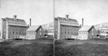 Farmhouse and Tall Barn