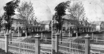 White Houses and Fences in Bellows Falls