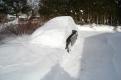 Car in snowbank