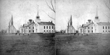 Baptist Church Academy, Schoolhouse and Catholic Church
