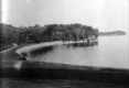 Shelburne Farms Harbor in Lake Champlain Looking South