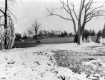 Shelburne Farms House and Shoreline in Winter
