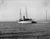 Steam Yacht Elfrida at Shelburne Farms dock