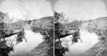 The Lamoille River Beside a Road
