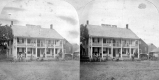 View of Greensboro Hotel and Some Patrons