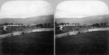 Green Mountains and Cemetery