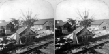 Buildings Along a Railroad