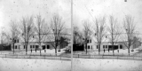 House and Trees in Winter
