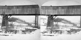 Wooden Bridge in the Winter