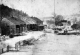 Displaced Houses and Fence