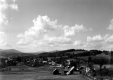 Village surrounded by Pasture
