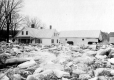 Ice Jam Destroys House