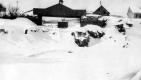 Covered Bridge in the Winter