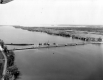 Aerial View of Bridge Construction