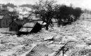 Ice Jam on the Passumpsic River near Bridge
