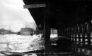 Flood Waters Through the Passumpsic River Covered Bridge