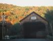 Bartonsville Covered Bridge with fall foliage