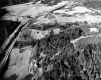 Aerial View of Route 2 and Railroad Tracks