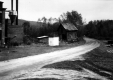 Brick Building along Road