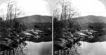 View From an Island on Lake Memphremagog