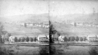 Bird's Eye View of Fields and Houses