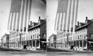 West Side of Merchants Row and Flag