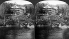 View of Mountain House from Lake Memphremagog