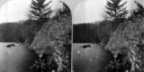 View of Jennings Bay on Lake Memphremagog 