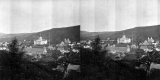 View of Town and State House from Above