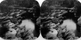 Drilled Rock at Quechee River