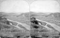 Bird's Eye View of River and Hills