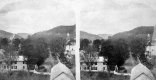 Bird's Eye View of Houses and Street